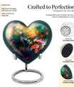 Hummingbird Heart memorial urn for adult male