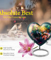 Hummingbird Heart memorial urn for adult male