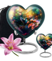 Hummingbird Heart memorial urn for adult male