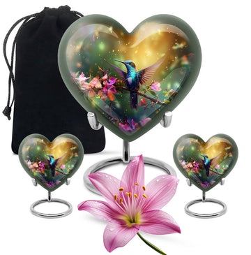 Large Urn with 2 Mini Urn