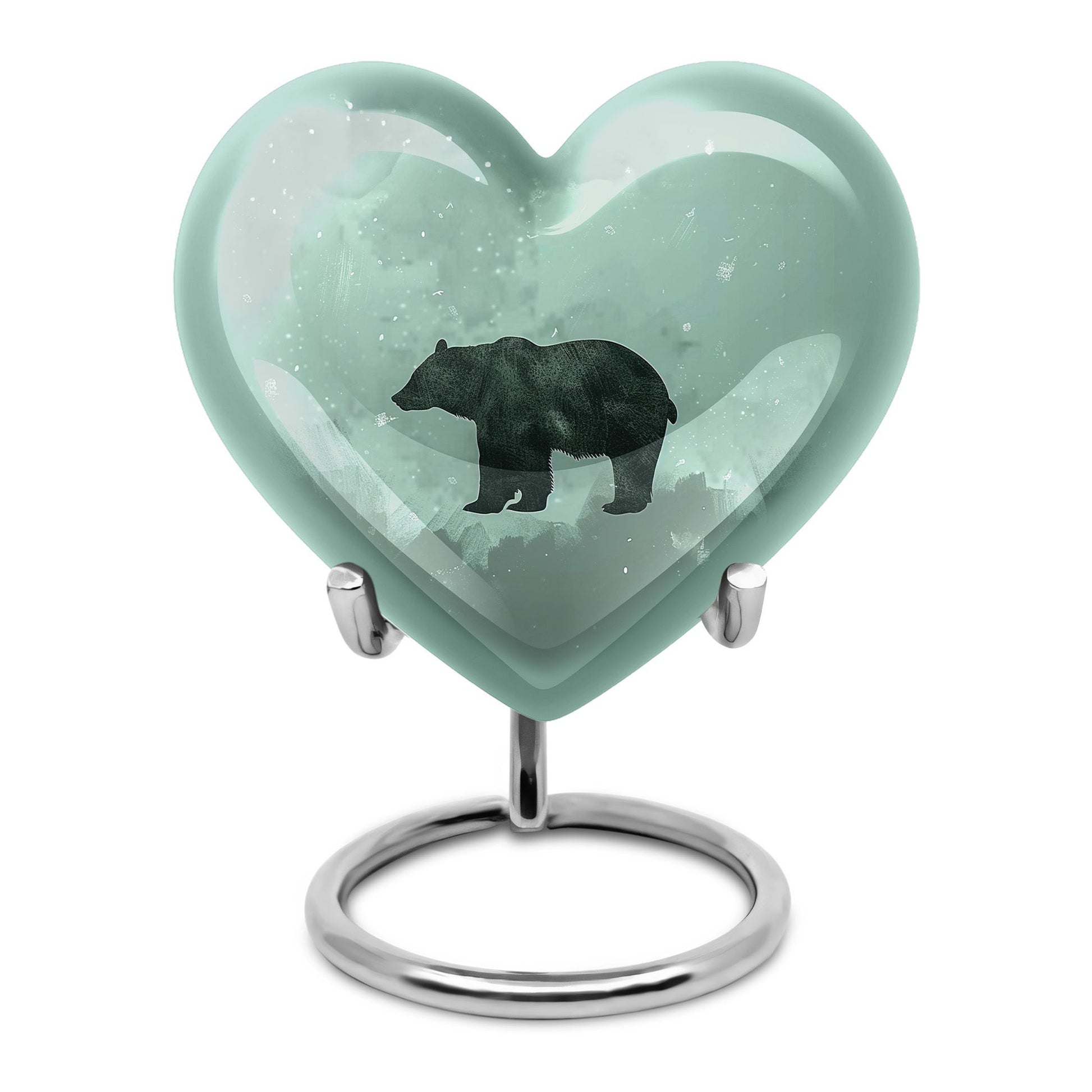 Heart Bear Urn for ashes