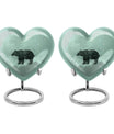Heart Bear Urn for ashes