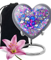 heart-shaped cremation medium urn 