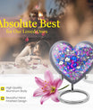  heart-shaped cremation medium urn 