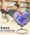  heart-shaped cremation medium urn 