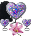  heart-shaped cremation medium urn 