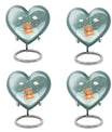 Heart Urn bear urn for woman ashes