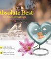 Heart Urn bear urn for woman ashes