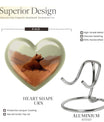 10-inch Heart urn for bear cremation