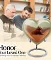 10-inch Heart urn for bear cremation