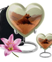 10-inch Heart urn for bear cremation