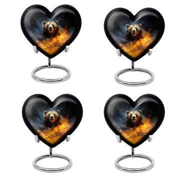 4 Keepsake 3 inch Urns