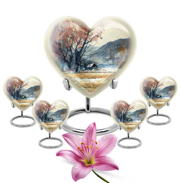 Large Urn with 2 Mini Urn