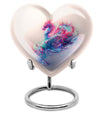 10-inch heart-shaped dragon urn, 