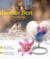 10-inch heart-shaped dragon urn, 