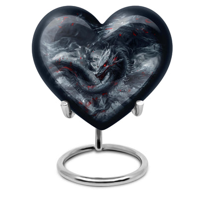 Heart Dragon Urn