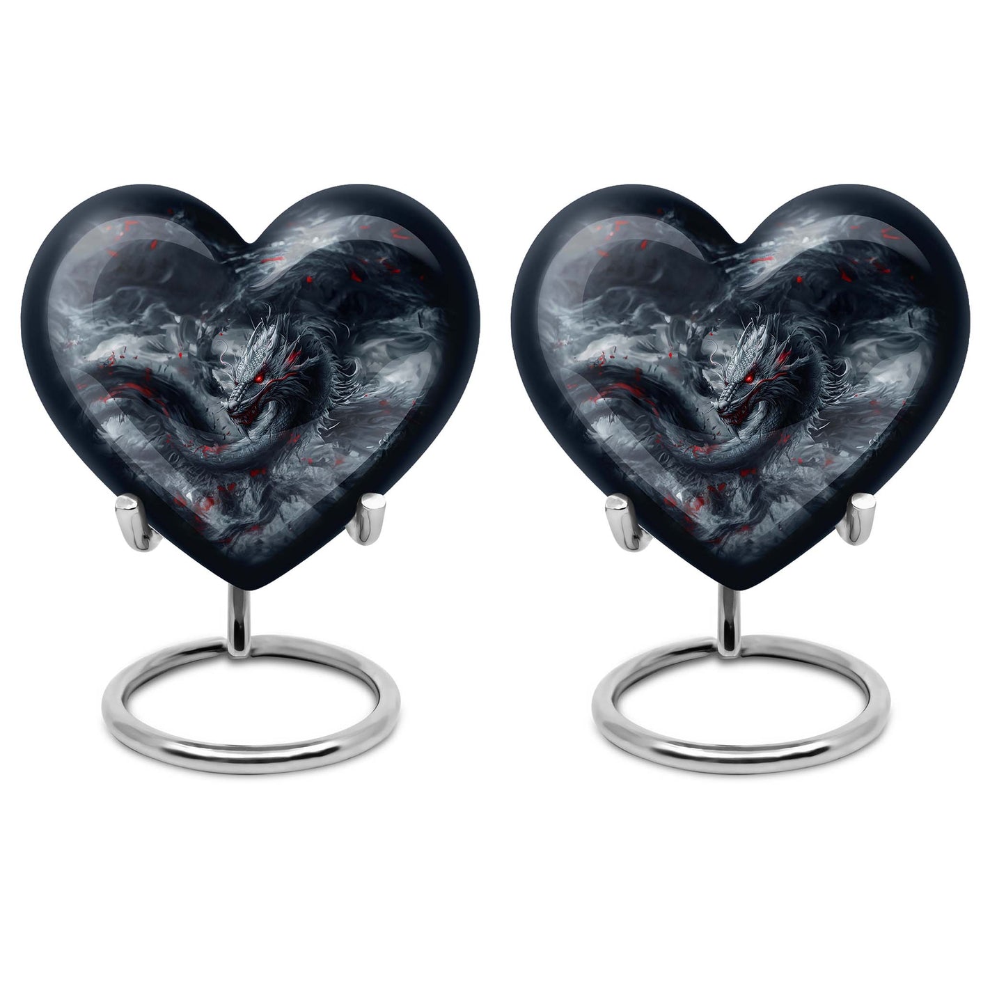 Heart Dragon Urn
