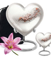  dragon themed heart urn for male adults, 