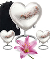  dragon themed heart urn for male adults, 