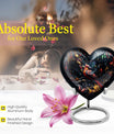Cardinal Bird-themed Heart Urn