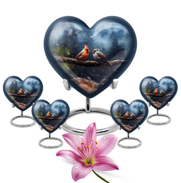 Large Urn with 4 Small Urn