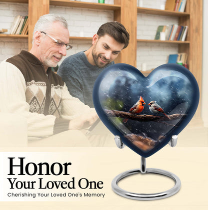 Cardinal Bird Urn
