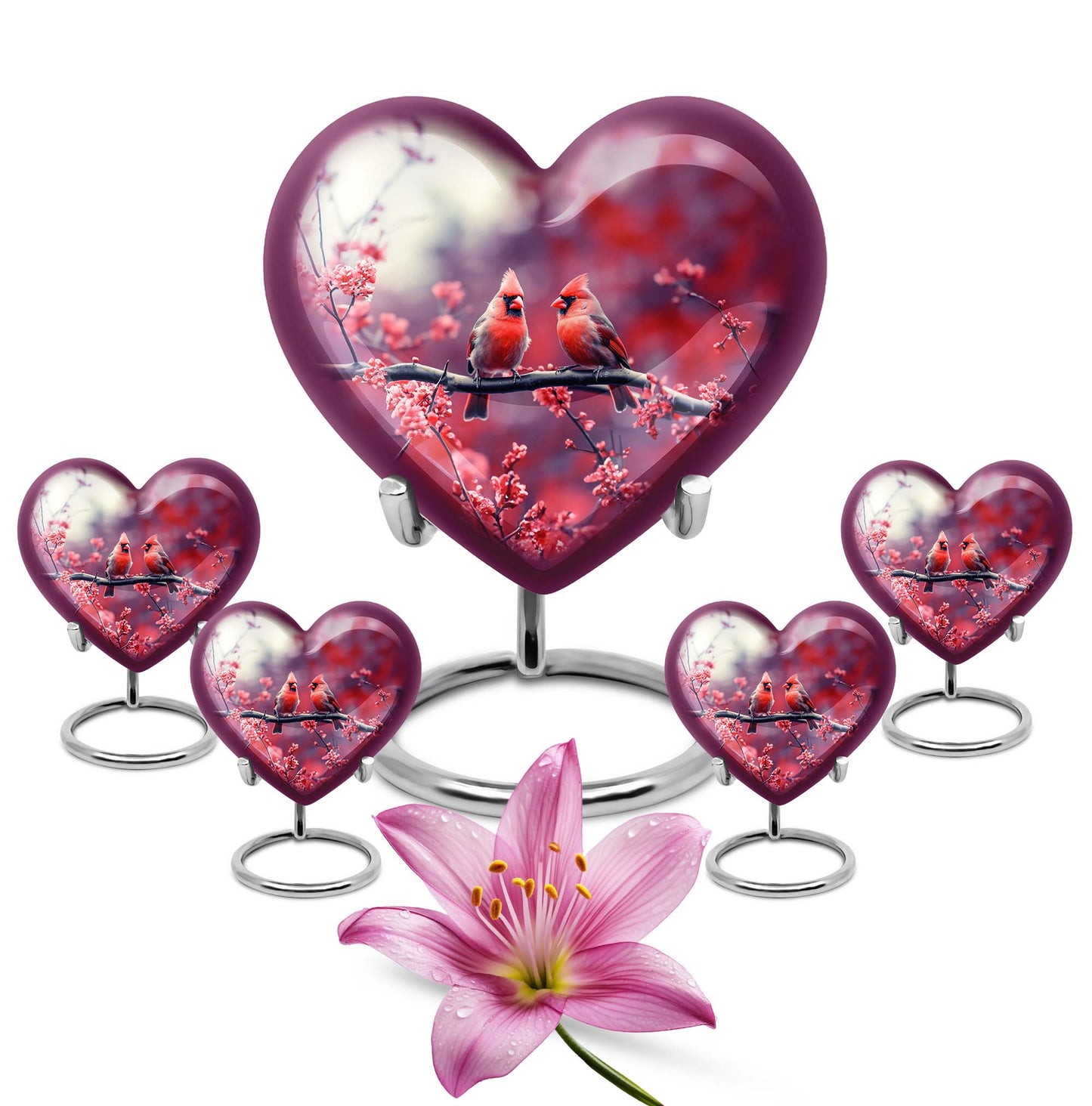 Stylish Abstract Themed Aluminium Memorial Large 