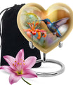  humming bird urn for male, 
