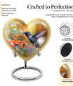 humming bird urn for male, 