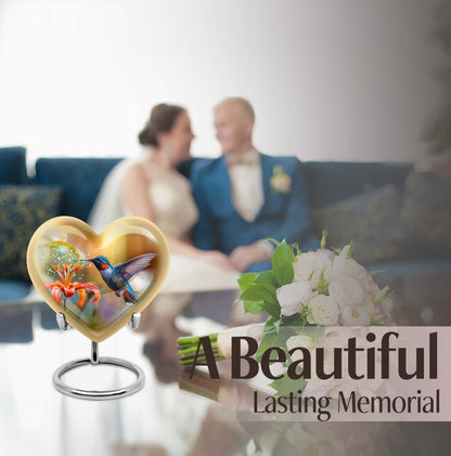  humming bird urn for male, 