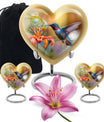 humming bird urn for male, 