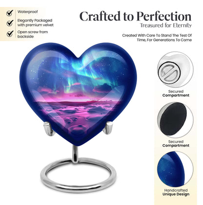  AURORA, personalized cremation urn 