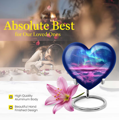  AURORA, personalized cremation urn 