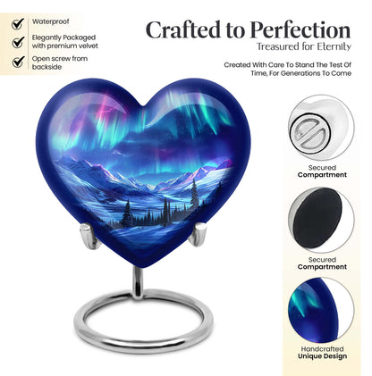 AURORA Heart Urn