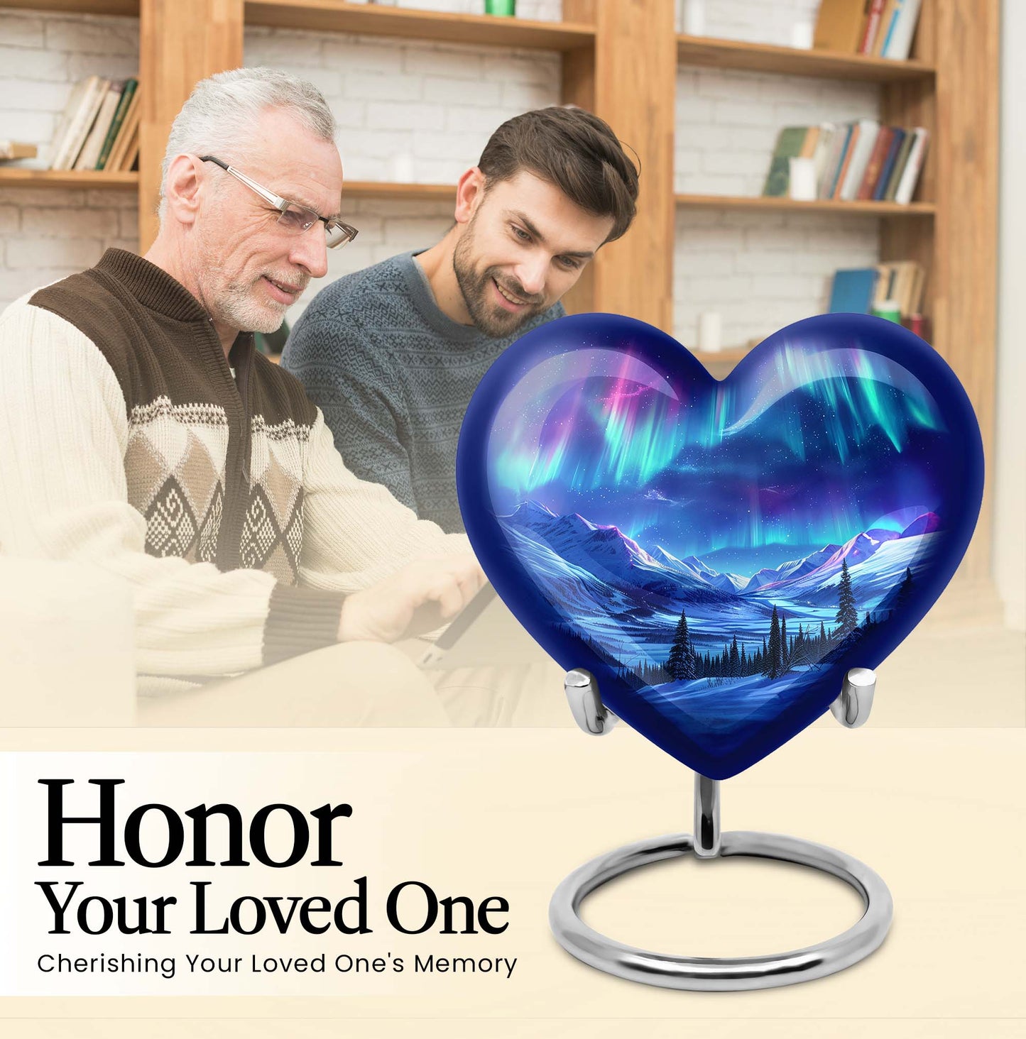 AURORA Heart Urn