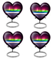 Abstract heart AURORA urn, burial ash urn