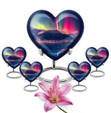 Large Urn with 4 Small Urn