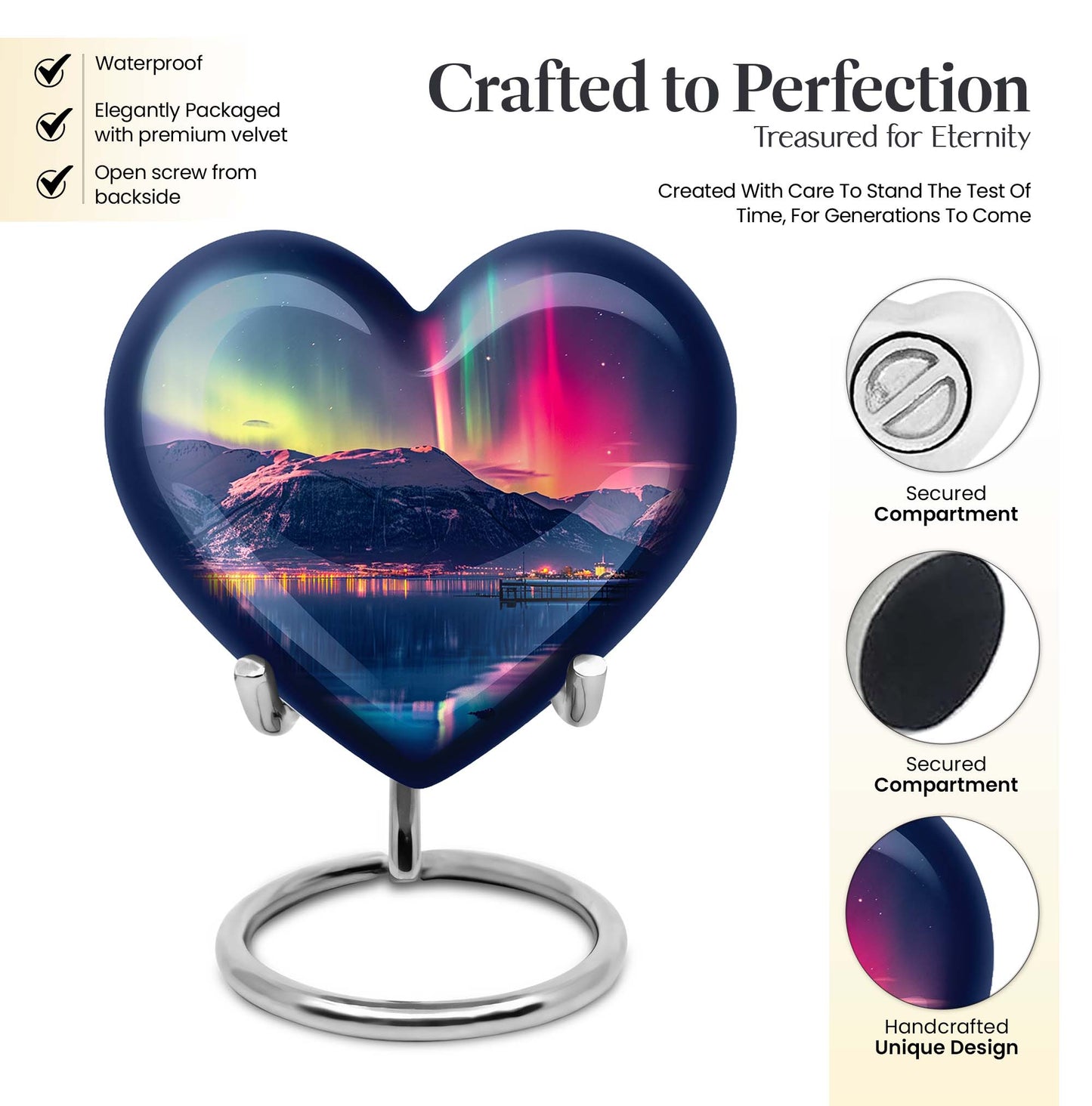  design memorial urn,