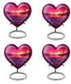 AURORA Borealis Heart Urn for mom,