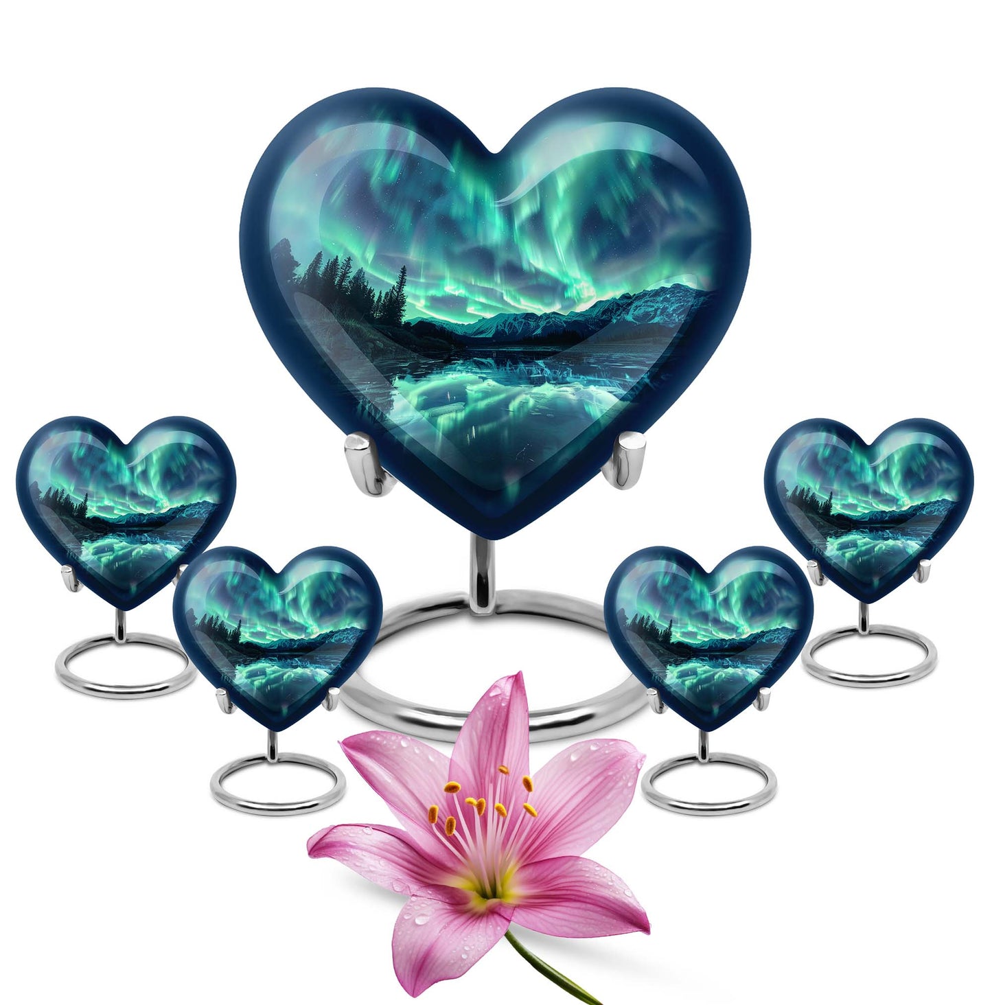 AURORA Borealis cremation urn for dad