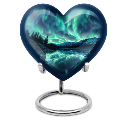 AURORA Borealis cremation urn for dad
