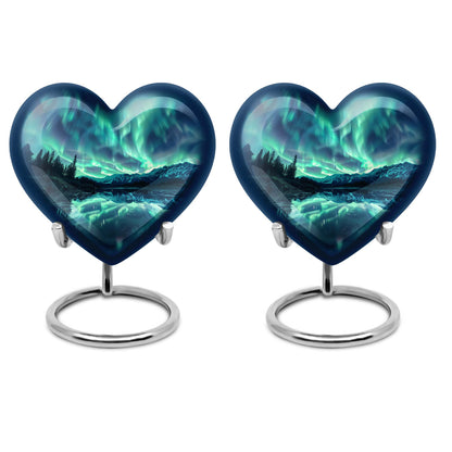 AURORA Borealis cremation urn for dad