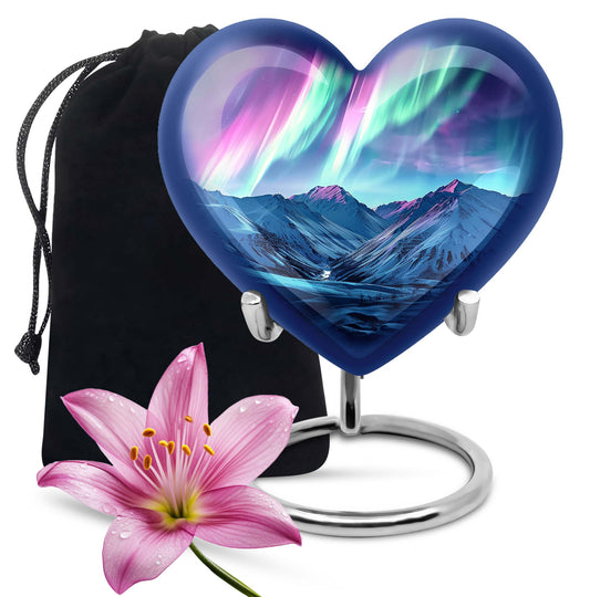 AURORA Heart Urn