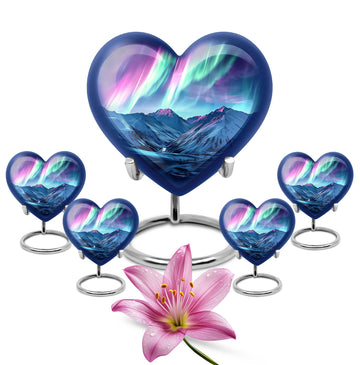 Large Urn with 4 Small Urn