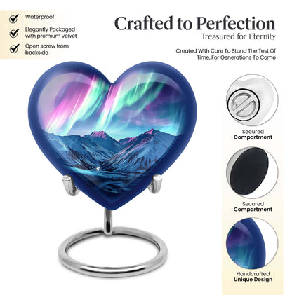 AURORA Heart Urn