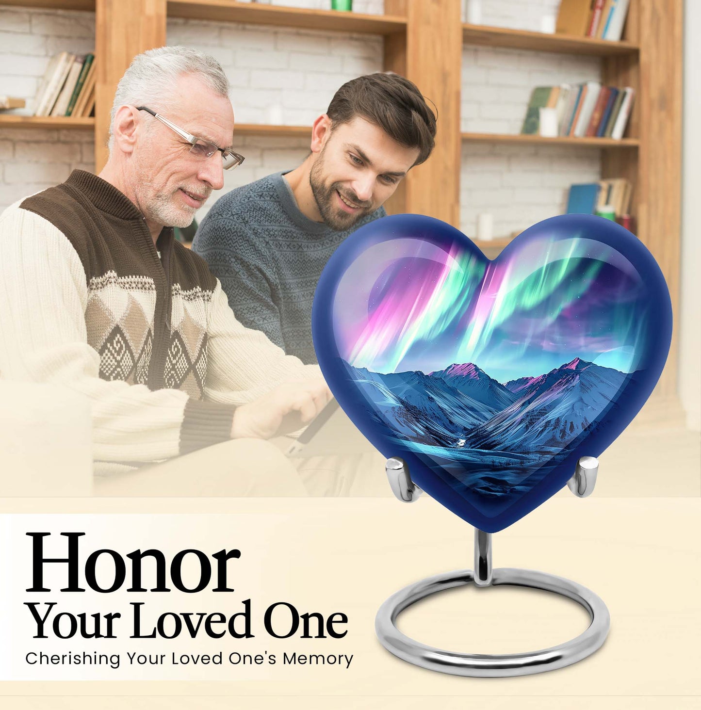 AURORA Heart Urn