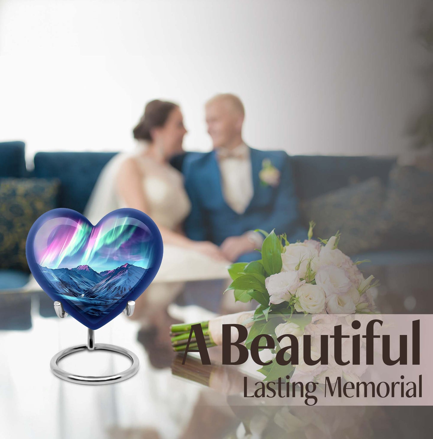 AURORA Heart Urn