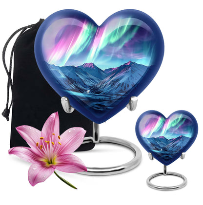 AURORA Heart Urn