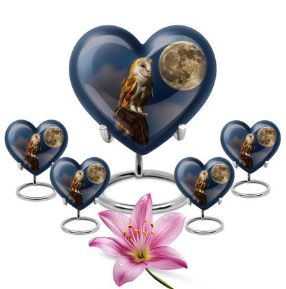 barn owl urn for cremation, 