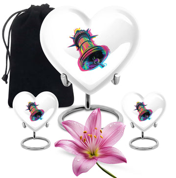 Large Urn with 2 Mini Urn